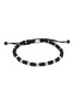 Main View - Click To Enlarge - TATEOSSIAN - Silver bead macramé knot bracelet