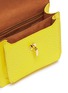 Detail View - Click To Enlarge - DRIES VAN NOTEN - Snake embossed leather crossbody bag
