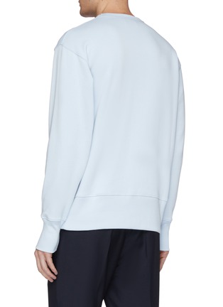 Back View - Click To Enlarge - ACNE STUDIOS - Logo print oversized sweatshirt