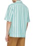 Back View - Click To Enlarge - ACNE STUDIOS - Chest pocket stripe short sleeve shirt