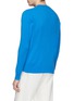 Back View - Click To Enlarge - ACNE STUDIOS - Face patch wool sweater