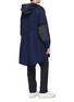 Back View - Click To Enlarge - ACNE STUDIOS - Colourblock hooded oversized parka