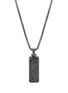 Main View - Click To Enlarge - JOHN HARDY - 'Classic Chain' sapphire rhodium silver pendant necklace