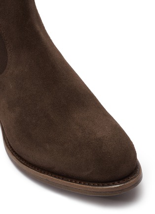 Detail View - Click To Enlarge - PROJECT TWLV - 'Hanoi' suede Chelsea boots