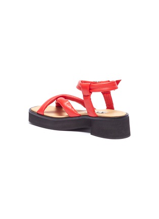  - AALTO - Strappy leather flatform sandals