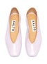 Detail View - Click To Enlarge - AALTO - Leather step-in flats