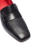 Detail View - Click To Enlarge - GRAY MATTERS - 'Comoda' contrast heel leather loafers