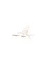  - LALIQUE - Swallow wings down wall sculpture – Clear/Gold Stamped