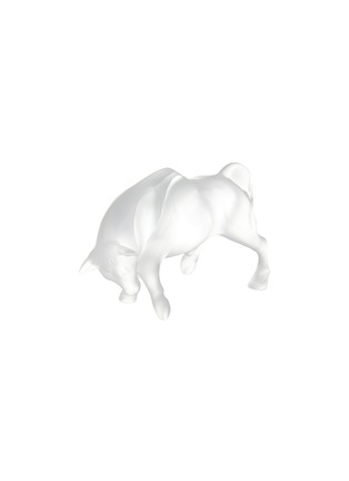 Main View - Click To Enlarge - LALIQUE - Bull sculpture – Clear