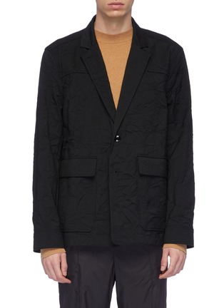 Main View - Click To Enlarge - ACNE STUDIOS - Crinkled soft blazer