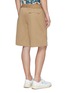 Back View - Click To Enlarge - ACNE STUDIOS - Drawstring twill shorts