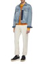 Figure View - Click To Enlarge - ACNE STUDIOS - Washed denim jacket