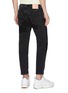 Back View - Click To Enlarge - ACNE STUDIOS - 'River' patchwork cropped jeans