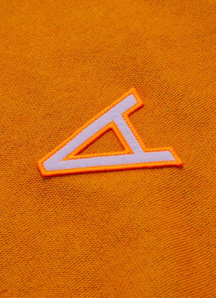  - ACNE STUDIOS - Logo appliqué drawstring hem sweatshirt
