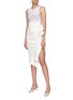 Figure View - Click To Enlarge - MATICEVSKI - 'Olimpus' ruffle drape skirt