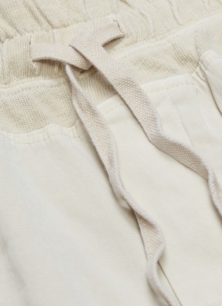  - JAMES PERSE - Patchwork garment dyed sweatpants