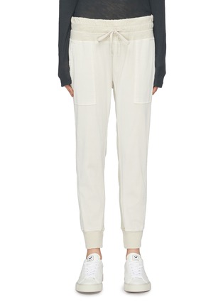 Main View - Click To Enlarge - JAMES PERSE - Patchwork garment dyed sweatpants