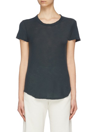 Main View - Click To Enlarge - JAMES PERSE - Overlock stitch garment dyed Supima® Cotton T-shirt