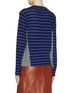 Back View - Click To Enlarge - PROENZA SCHOULER - Patchwork stripe long sleeve T-shirt