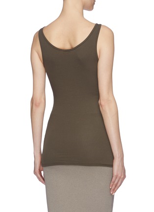 Back View - Click To Enlarge - JAMES PERSE - Slim fit Supima®Cotton tank top
