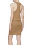 Back View - Click To Enlarge - JAMES PERSE - Racerback ruched tank dress