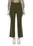 Main View - Click To Enlarge - PETAR PETROV - 'Hardy' contrast outseam virgin wool flared pants