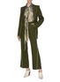 Figure View - Click To Enlarge - PETAR PETROV - 'Hardy' contrast outseam virgin wool flared pants