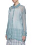 Front View - Click To Enlarge - DAWEI - Organdy shirt