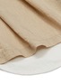  - MAISON FLANEUR - Layered cotton-silk shorts