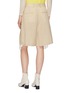 Back View - Click To Enlarge - MAISON FLANEUR - Layered cotton-silk shorts
