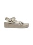Main View - Click To Enlarge - PEDRO GARCIA  - 'Luze' satin strap platform sandals