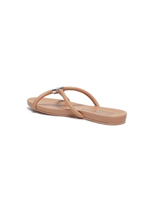 - PEDRO GARCIA  - 'Gemini' leather slide sandals