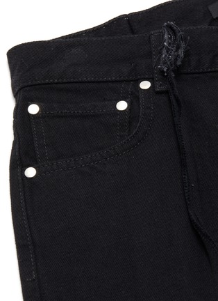  - ROKH - Raw seam frayed cuff skinny jeans