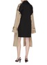 Back View - Click To Enlarge - ROKH - Detachable contrast trench panel oversized coat