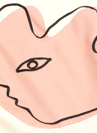 Detail View - Click To Enlarge - ROKSANDA - 'Adalia' abstract embroidered sleeveless dress