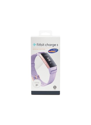 Main View - Click To Enlarge - FITBIT - Charge 3 fitness tracker – Lavender Woven/Rose Gold Aluminium
