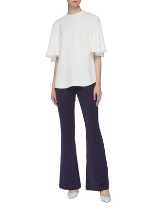 Figure View - Click To Enlarge - REBECCA VALLANCE - 'Lucille' flared sleeve top
