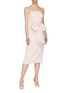 Figure View - Click To Enlarge - REBECCA VALLANCE - 'Harlow' convertible bow tie strapless dress