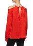 Back View - Click To Enlarge - ROSETTA GETTY - Blouson sleeve cold shoulder top