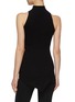 Back View - Click To Enlarge - ROSETTA GETTY - Asymmetric mock neck sleeveless top