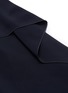 Detail View - Click To Enlarge - ROSETTA GETTY - Asymmetric drape cross front dress