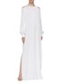 Figure View - Click To Enlarge - ROSETTA GETTY - Blouson sleeve cold shoulder gown