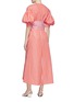 Back View - Click To Enlarge - SILVIA TCHERASSI - 'Wembley' belted puff sleeve stripe dress