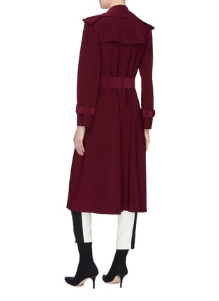 Back View - Click To Enlarge - NORMA KAMALI - Belted trenchcoat