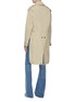 Back View - Click To Enlarge - TRE BY NATALIE RATABESI - 'Mockingbird' flap pocket twill high-low fishtail jacket