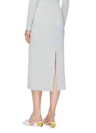 Back View - Click To Enlarge - SIMON MILLER - 'Luz' split hem knit skirt