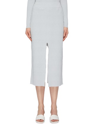 Main View - Click To Enlarge - SIMON MILLER - 'Luz' split hem knit skirt