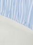 Detail View - Click To Enlarge - BEN TAVERNITI UNRAVEL PROJECT  - Convertible rib knit panel stripe shirt dress