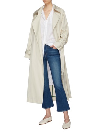 Figure View - Click To Enlarge - J.CRICKET - Belted trench coat