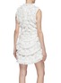 Back View - Click To Enlarge - ZIMMERMANN - 'Zippy Fan' scalloped pleated ruffle silk dress